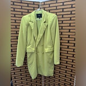 Lime Green Blazer Spring Vibes SO MUCH FUN